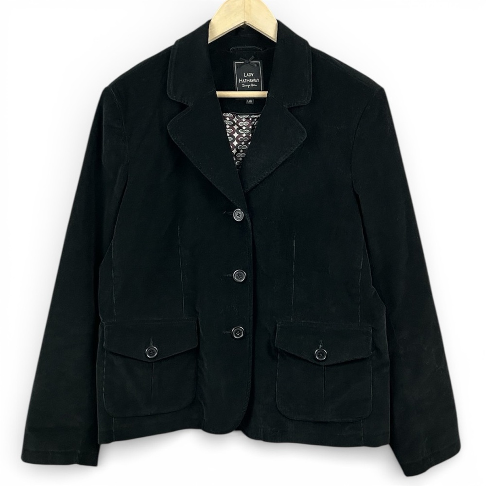 Lady Hathaway Corduroy Jacket Size Large